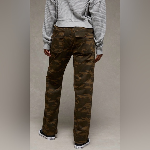 🎉AE Stretch Low Rise Baggy Utility Pant - W Large - Picture 5 of 13